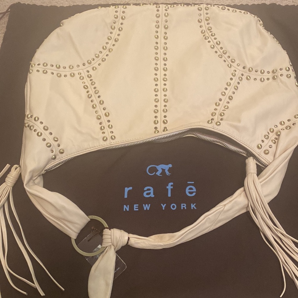 Rafe Studded Leather Hobo Bag - Picture 6 of 16